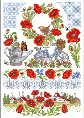 Immagine prodotto di Schema a punto croce "papavero" di Lindner, 122