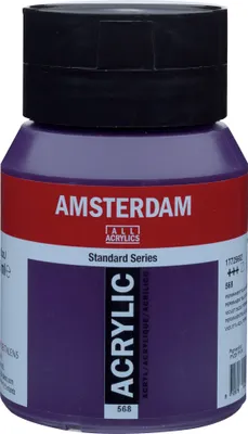 Immagine prodotto di Amsterdam Serie Standard flacone di vernice acrilica 500 ml blu permanente viola 568