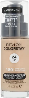 Produktbild von Revlon ColorStay, Pumpenflasche, Flüssigkeit, Mischhaut, ölige Haut, Beige, Sand Beige, 30 ml