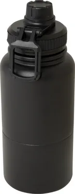 Image de Bouteille de sport "Dupeca", acier inoxydable PF4217 (taille unique) (Noir)