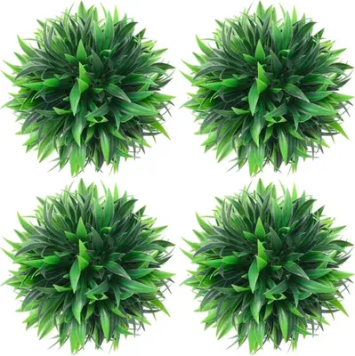 Obrázek produktu pro Umělé buxus koule 4 ks 15 cm
