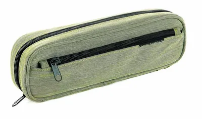 Produktbild von Idena Stifte-Etui Schlamper mit Seitenfach, grün