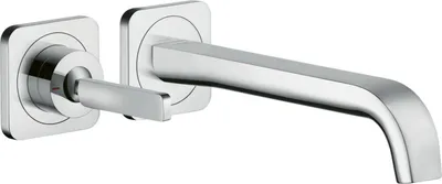Zdjęcie produktu dla hansgrohe jednouchwytowa bateria umywalkowa E AXOR CITTERIO podtynkowa, z rozetami do montażu ściennego chrom