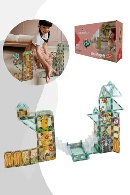 Immagine prodotto di Cleverclixx, Set "Foresta Magica" Pastello | 65 pezzi