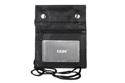Produktbild von LEAS Brustbeutel Echt-Leder, schwarz Travel-Line