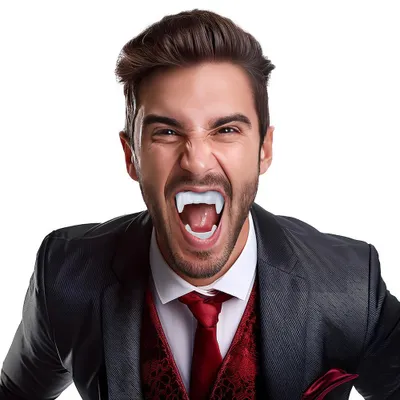 Immagine prodotto di Accessori per costume da vampiro, marca Fiestas Guirca, modello FG1668 (taglia unica), colore bianco