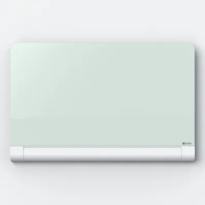 Immagine prodotto di nobo® 1905191 Lavagna magnetica in vetro diamantato - 100 x 60 cm, bianco