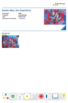 Produktbild von Der Superheld Spiderman Ravensburger 03088
