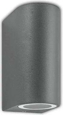 Produktbild von ISOLED Wandleuchte Siara Up&Down 2xGU10, IP54, anthrazit
