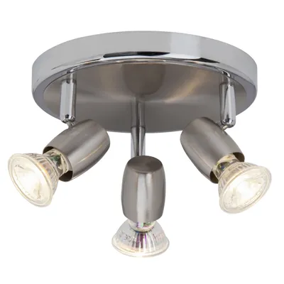 Produktbild von Spotrondell, schwenkbar, Ø 19 cm, GU10, 4,5W, 345lm, 3000K, inkl. LEDs