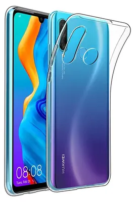 Produktbild von Conie Silikon Schutzhülle für Huawei P40 Lite E Tasche klar Case Cover Bumper Hülle durchsichtig in transparent