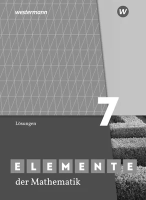 Produktbild von Elemente der Mathematik SI 7. Lösungen. Für das G9 in Nordrhein-Westfalen