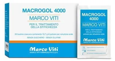 Imagen del producto de MACROGOL 4000, 20 sobres de 10,7 g