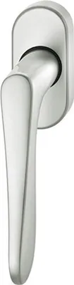 Zdjęcie produktu dla Klamka okienna, owalna, aluminium F1 34 1144, trzpień 24-38 mm