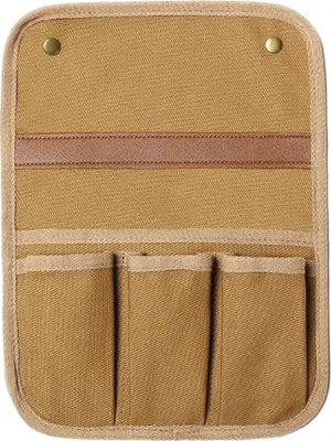Produktbild von Hängetasche für die Armlehne von Campingstühlen, strapazierfähig, wasserdicht, aus Segeltuch, Mehrzweck-Organizer für Outdoor-Angeln, Strandsessel, Seitentasche