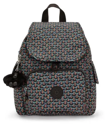 Produktbild von Kipling City Pack Mini Rucksack leicht kompakt Reise-Tagesrucksack, GEO FEATHER