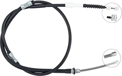 Produktbild von A.B.S. Handbremsseil Seilzug Feststellbremse für TOYOTA COROLLA Liftback (E11) Hinten Links K16717