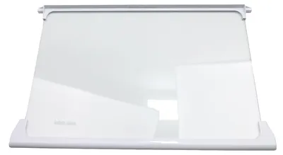 Produktbild von Beko 4617920500 Glasplatte oben für Kühlteil 450x300mm mit Leisten KühlGefrierKombination
