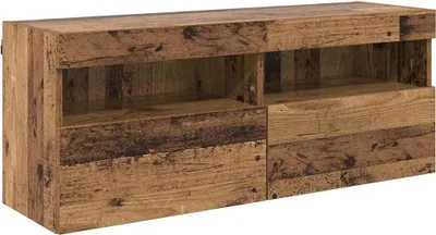 Obrázek produktu pro vidaXL Televizní skříňka, 100 x 30 x 40 cm, imitace starého dřeva, dřevovláknitá deska