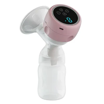 Produktbild von Elektrische Milchpumpe, schmerzfrei, mit LCD-Display und Speicherfunktion, 3 Modi und 9 Einstellungen, 180 ml