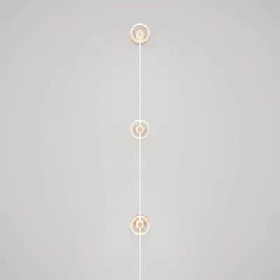 Image de Creative Cables - Applique murale Spostaluce avec prise et 3 ampoules Ghost