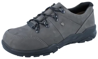 Produktbild von FINN COMFORT Eppan Damen Herren Wanderschuhe Halbschuhe grau Nubukleder - Größe: UK 8,5