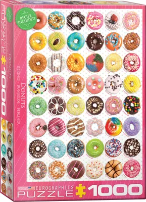 Immagine prodotto di puzzle da 1000 pezzi Donuts Sweet Collection