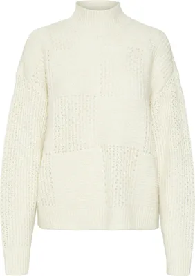 Produktbild von Vero Moda VMMOON Pullover, Pullover, Erwachsener, Weiblich, Weiß, XS, Polyester