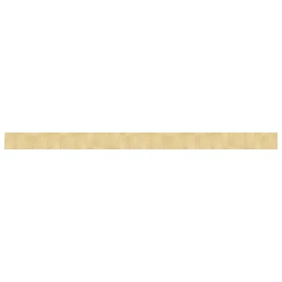Image de Tapis rectangulaire naturel clair 60x1000 cm bambou