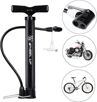 Obrázek produktu pro Pumpa na kolo W3532-01 - přenosná - 120 PSI - černá