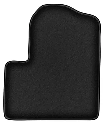 Immagine prodotto di Tappetino guidatore in moquette per Ford Transit Connect 2003-2012 (multispazio) – 1 pezzo, nero, su misura – Wielganizator DURBAN