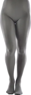 Immagine prodotto di Aurellie Collant coprente e caldo in microfibra 60 DEN senza motivo Grigio 2XL