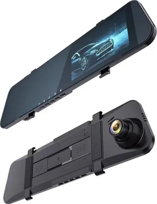 Produktbild von Dashcams, Fahrrekorder, mit 140° Weitwinkel und 2 Objektiven, mit Umkehrbild, 1080P HD-Objektiv, Dashcam vorne und hinten, Gleiche Bildschirmanzeige