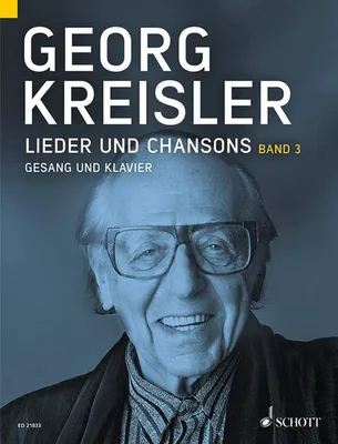Image de Georg Kreisler. Lieder und Chansons. Gesang und Klavier. Band 3