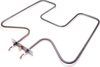 A heating element for an oven, shown against a white background.