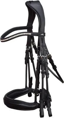 Produktbild von Schockemöhle Sports Kandare Venice Black / Silver WB