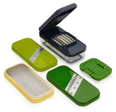 Produktbild von Joseph Joseph Multi-Prep Compact 4-in-1 Multifunktionsset, Gemüsehobel, Zwiebels