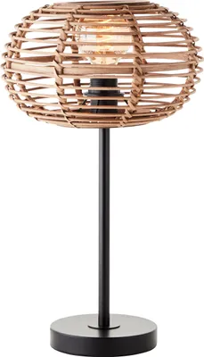 Productafbeelding van Rotan schermerlamp Woodball