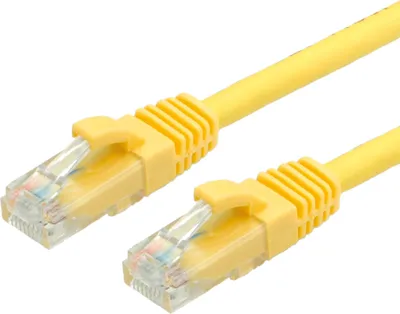 Produktbild von VALUE Patchkabel Cat.6 (Class E) UTP, LSOH, gelb, 2 m