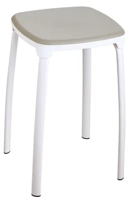 Produktbild von King Collection King Home S1407209/C Hocker Grau Taupe aus Polypropylen