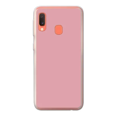 Produktbild von MuchoWow® Handyhülle Schutzhülle Hülle für Samsung Galaxy A20e Rosa - Farben - Innenraum - Einfarbig - Farbe Silikon Softcase Handy Hülle - Abdeckung