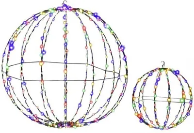 Image de Boule de Noël CM25000DE, LED, 2 pièces