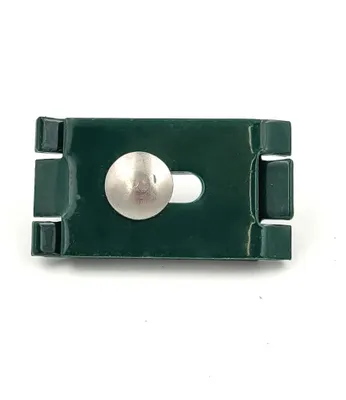 Produktbild von 10x Zaun Verbinder Eckverbinder Mattenverbinder für Doppelstabmatten Gittermatten Grün (RAL 6005)