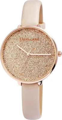 Produktbild von Excellanc Damenuhr mit Kunstlederionarmband