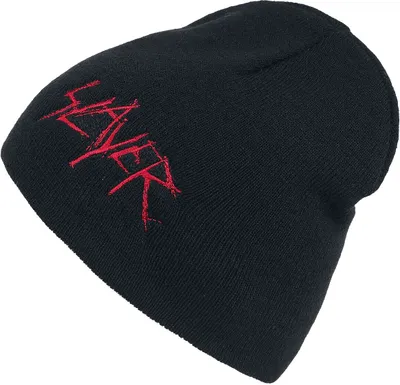 Produktbild von Slayer Mütze Uni Scratched Logo schwarz Standard