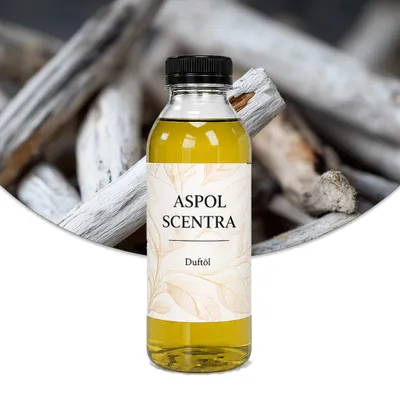 Produktbild von Aspol Scentra Reines Sandelholz UFIGREEN Duftöl für Kerzen und Diffusoren 500 ml, KI-generiertes Bild