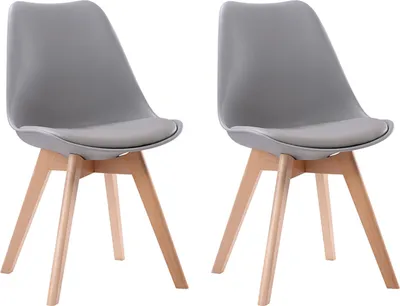 Image de Happy Garden CHA04G, Gris, Adulte, 150 kg, 490 mm, 810 mm, 45,5 cm