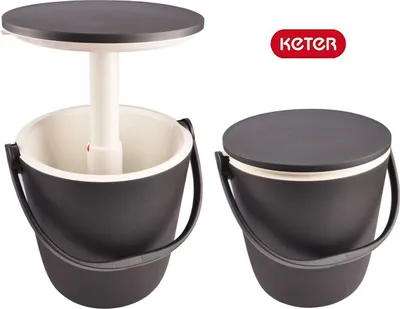 Image de Keter Go Bar Mini réfrigérateur portable Graphite