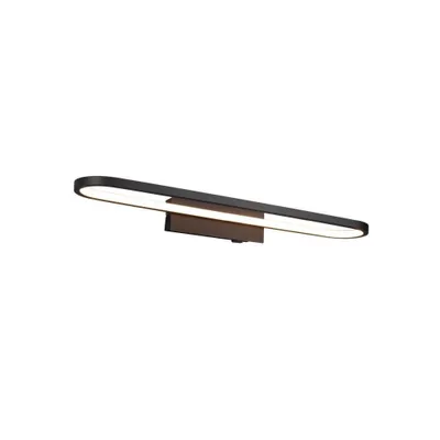 Zdjęcie produktu dla Lampa ścienna łazienkowa GIANNI czarny Trio 283779132