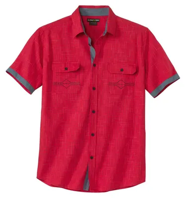 Image de Atlas For Men - Chemise pour homme AF4038 (3XL) (rouge)